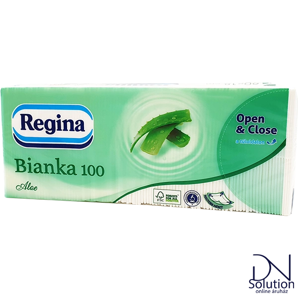 Regina papírzsebkendő 3 réteg 100 db aloe
