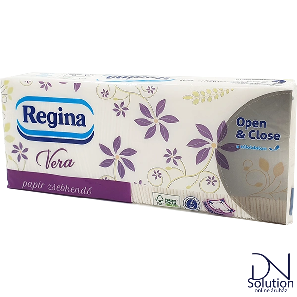 Regina papírzsebkendő 3 réteg 90 db vera